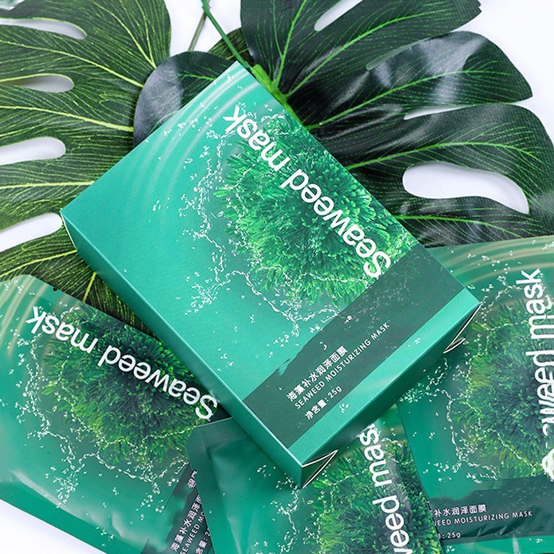 Seaweed Moisturizing Facial Mask Skin Care Product Seaweed Moisturizing Facial Mask Skin Care Product